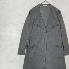 Gabardine K.T ワントーン 長袖 羽織 ロング カーディガン 9