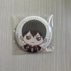 ハイキュー　セガラッキーくじ　影山　缶バッジ