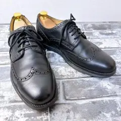 Cole Haan 【26cm】ウィングチップ レザーシューズ ブラック メンズのサムネイル