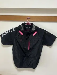 M】BURTLE バートル AC2066 空調服 半袖 カモフラブラックピンク