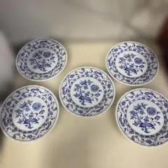 ブルーエルベ 三洋陶器 平皿 19.5cm ブルーオニオン 6枚セット - メルカリ