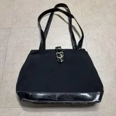 Yves saint Laurent トートバッグ　黒　ブラックのサムネイル