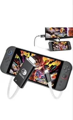 Switch2ドックVOVAQI HDMI ケーブル 4K映像出力急速充電