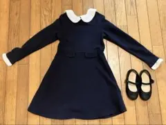 フォーマルワンピース、ストラップシューズセット