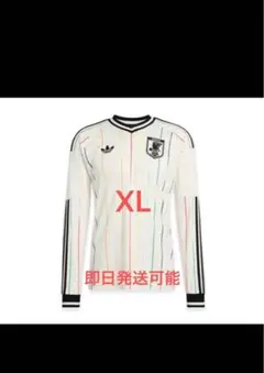 正規品】adidas サッカー日本代表 2026アウェイ レプリカ 長袖 XL