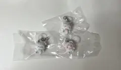 サンリオ ふわふわスノー めじるしアクセサリー キティ　マイメロ　ポチャッコ