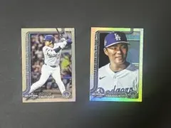 topps updateseries2025 大谷翔平選手・山本由伸選手