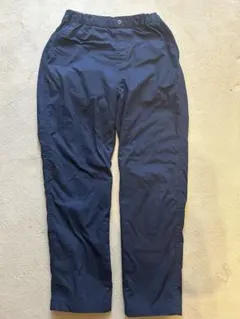 ユニクロUNIQLO 暖パン 裏起毛ロングパンツ ネイビー 150cm