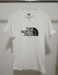 極美品✨THE NORTH FACE✨ ロゴTシャツUS規格メンズS　ホワイト