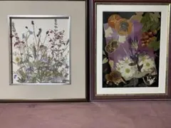 押し花額縁 2点セット(ふしぎな花倶楽部)