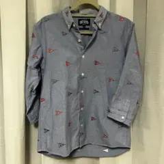 BEAMS 刺繍シャツ M