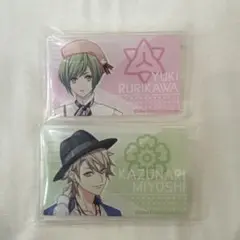 A3! クリアバッジコレクション 瑠璃川幸 三好一成