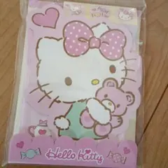 平成レトロ　2016年　ハローキティ　ミニレターセット　新品