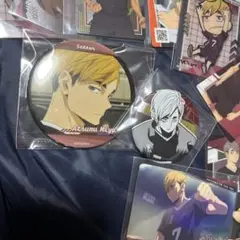 ハイキュー　宮侑　缶バッジ