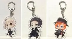 文豪ストレイドッグス 中島敦/芥川龍之介/中原中也 アクリルキーホルダー