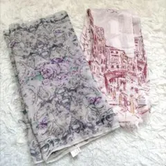 人気　 アクシーズファム　ストール　ショール　2枚セット　a9225