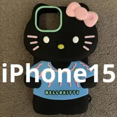 新品未使用hellokittyキティiPhoneケース シリコンiPhone15