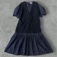 【本日限り値下】LANVIN BLANC ゴルフワンピース・インナーパンツ付 ラスト】LANVIN BLANC ゴルフウェアワンピース・インナーパンツ付き
