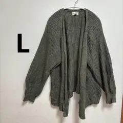 一点限り✨Universal Thread 【L】オリーブグリーン カーディガン