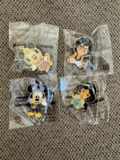 アブーズバザール　ピンバッジ4個セット