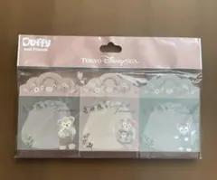 ディズニーシー　ダッフィー　サークルオブフレンドシップ　メモ3個セット
