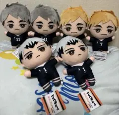 ハイキュー!! みにコレぬいぐるみ　北信介　宮侑　宮治　6店セット