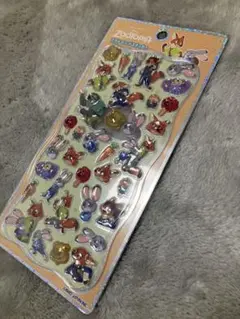 正規品　ズートピア　プチドロップステッカー ボンボンドロップ　シール