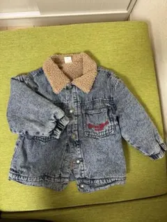 ミッキーマウス デニムボアジャケット