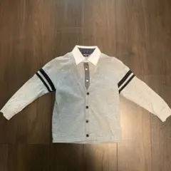COMME CA ISM 重ね着風 長袖シャツ 110A