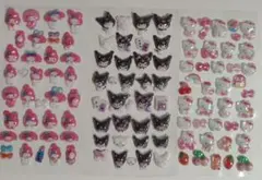 ボンボンドロップシール　3点