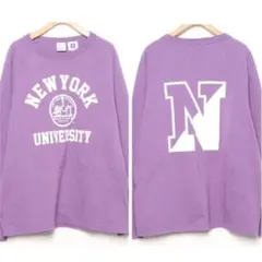 1547 チャンピオン T1011 ニューヨーク大学 紫 L
