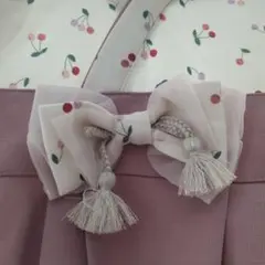 petit main チェリー柄ロンパース 80