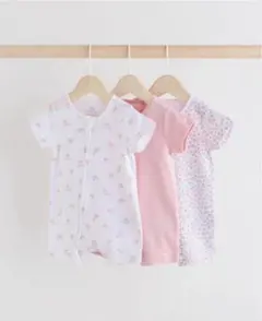 NEXT baby ツーウェイ・ドレスオール 3点セット