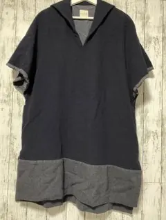 トゥジュー　ワンピース　セーラーカラー　濃紺のサムネイル
