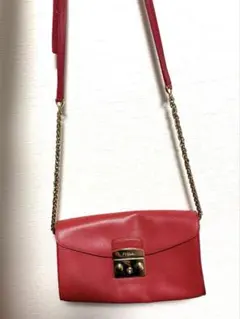 FURLA メトロポリス ショルダーバッグ レッドのサムネイル