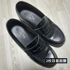 ハルタ ローファー 24cm 3E EEE 黒 jk