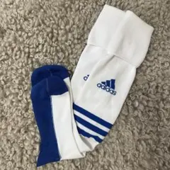 adidas ストッキング　青　白