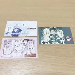 ジャンプ キャラクターズガムコレクション 3枚セット