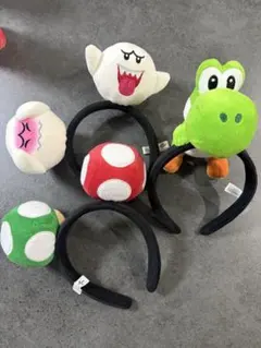 USJ ヨッシー　キノピオ　テレサ　カチューシャ 3個セット