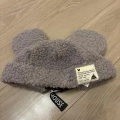 ディズニー ミッキー ボアキャップ 帽子 もこもこ
