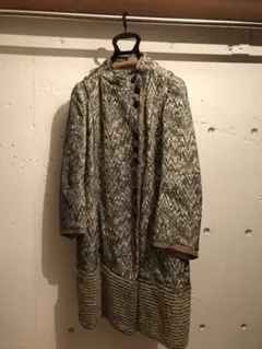 上品ロングコート MAYLE  ファー付き