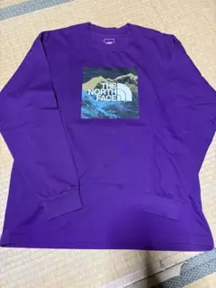 J*様 THE NORTH FACE 紫 長袖カットソー Lサイズ