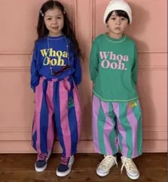 moimoi ストライプパンツ90