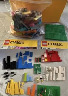 LEGO 2箱分 CLASSIC 青いコンテナ セット