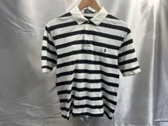 103.Polo by Ralph Lauren ストライプポロシャツ Mサイズ