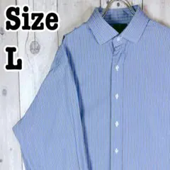 人気ブランド　ラルフローレン　ストライプ　シンプル　カジュアル　BD 長袖シャツ