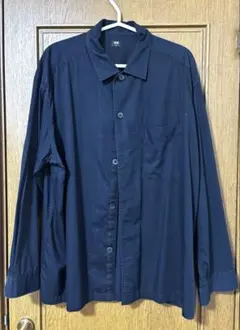 ⭐︎値下げ⭐︎【UNIQLO】エクストラファインコットンオーバーサイズシャツ XL