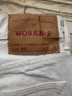 workers 802 ホワイト 生成 36 501 505 k&t 耳 - メルカリ