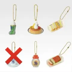 コメダ珈琲　一番くじ　E賞　ミニフィギュアチャーム　セミコンプリート