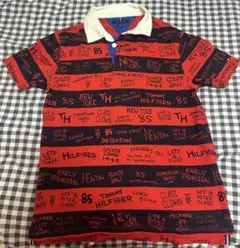 TOMMY HILFIGER トミーヒルフィガー ポロシャツ ボーダー Y2Kのサムネイル